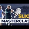 10-minute backhand slice tennis lesson
