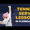 Simple way to improve your serve | Tennis lesson in Florida