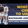 Full Backhand Lesson with Ksenia Efremova