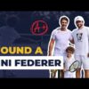 Forehand basics with mini Federer in Florida 🤯