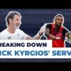 Nick Kyrgios’ serve analysis