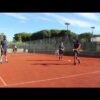 Practising groundstrokes