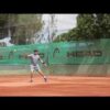 Working on the groundstrokes