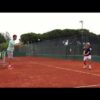 Backhands with Daniel