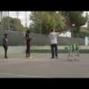 Backhands with Cici and Teba