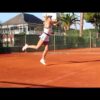 Forehand/backhand, approach & volley sequence