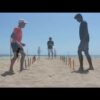 Agility drills on the beach