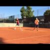 Forehand-backhand drill