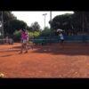 Forehand & backhand tennis drill