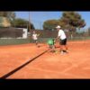 Forehand & backhand tennis drill
