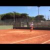 Backhand drill