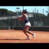 Backhands with Karen and Saara