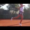 Forehand drill with Paige