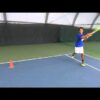 Run Around with Reverse Crossover – Forehand Series by IMG Academy Tennis Program (4 of 4)