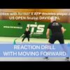 TENNIS REACTION DRILL BY FORMER 4 ATP PLAYER DAVID RIKL
