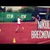 ITS Tennis conditioning / reaction and footwork drill with med ball