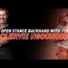 Open Stance Backhand with Clervie Ngounoue