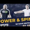 Generating more spin on the forehand w/ David Grutman