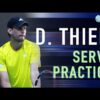 Dominic Thiem – Serve Practice [Super Slow Motion] (2021) [HD] [240fps]