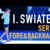 Iga Swiatek – Practice Court Level View 2021 Australian Open [240fps]