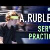Andrey Rublev – Serve : Court Level Practice ATP [Super Slow Motion] (2021)