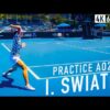 Iga Swiatek | Court Level practice