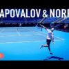 Denis Shapovalov & Cameron Norrie Court Level | Australian Open 2022 (4K 60FPS)