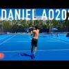 Taro Daniel  Practice｜Australian Open 2022 (4K 60fps)