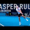 Casper Ruud Forehand Backhand [Slow Motion]