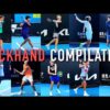 ATP backhand compilation | slow motion