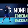 Gael Monfils –  Court Level Practice ATP Forehand & Backhand [Super Slow Motion] (2021)