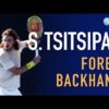 Stefanos Tsitsipas – Court Level Practice ATP Forehand & Backhand [Super Slow Motion] (2021)
