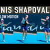 Denis Shapovalov [Slow Motion] Forehand & backhand
