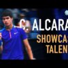 Carlos Alcaraz – Forehand, Backhand, Volley, Drop Shot & Serve [Super Slow Motion] (2021)
