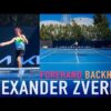 Alexander Zverev | Court Level Practice
