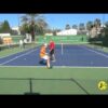 David Ferrer – Sprints diagonales diferentes posiciones + recuperación centro linea de fondo [2]