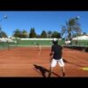 Academia Tenis Ferrer – Control de bola + bola corta y jugar punto libre subiendo a la red