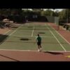 Ejercicio Tenis – Restar con profundidad un primer saque de derecha y reves en el lado del deuce