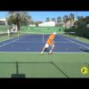 David Ferrer – Sprints diagonales a diferentes posiciones + recuperación centro linea de fondo