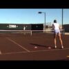 Ejercicio Tenis – Objetivo: Atacar el segundo saque – www.academiatenisferrer.com