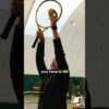 Can’t stop hitting the net on your serve? This tip is for you 😉 #serve #tennistip #tennis