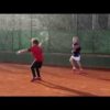 Forehand-backhand with Elijah & Momo