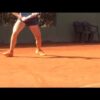 Tennis footwork