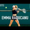 Emma Raducanu – Court Level practice [4k 60fps]