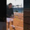 Backhand down the line: how, when and why? 🆙 #backhand #tennistip #tenniscoach #tennis101