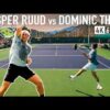 Casper Ruud vs Dominic Thiem | Intence practice [Part 2]