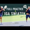 Iga Swiatek Practice | 2023 Indian Wells
