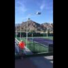 Nick Saviano from the Practice Courts at BNP Paribas Open 2015