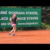 ITS Tennis Academy – Anna Siskova in training with the couch Libor Nemecek