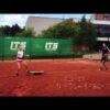 ITS Tennis conditioning / forehand and backhand imitation with plyo box and resistance band